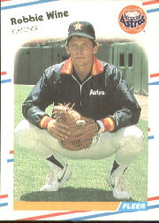 1988 Fleer Baseball Cards      459     Robbie Wine